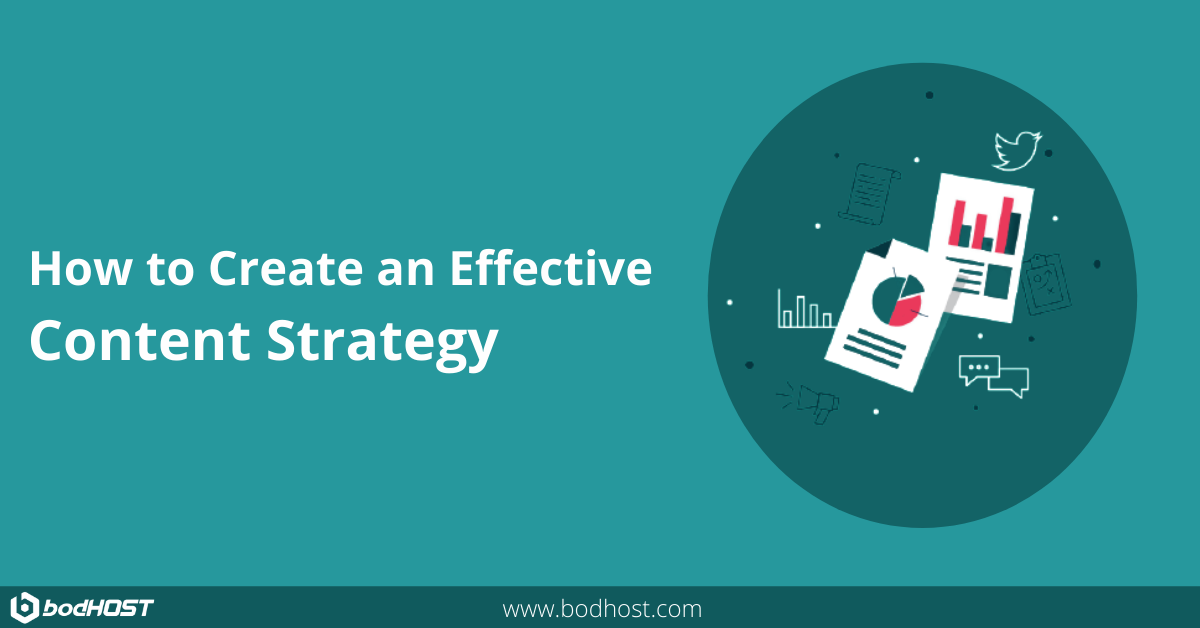 How To Create An Effective Content Strategy To Grow Your Brand | bodHOST